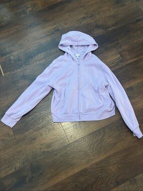 Light Lavender Zip-Up Hoodie!! 💜